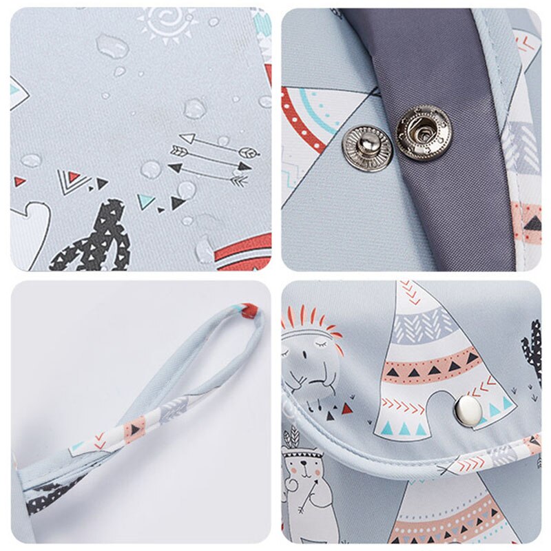 Wasserdichte und Mehrweg Baby Windel Tasche