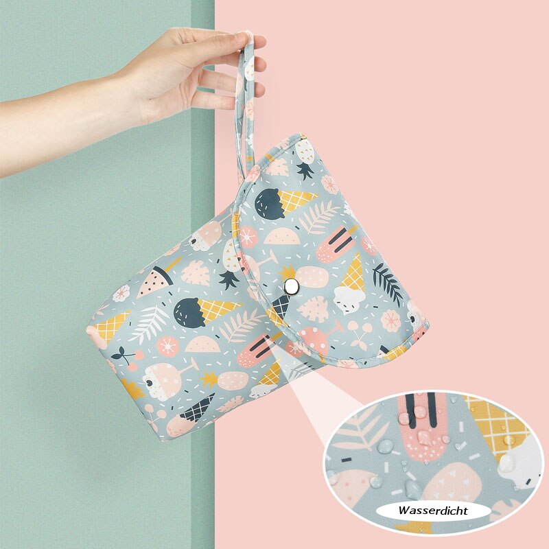 Wasserdichte und Mehrweg Baby Windel Tasche